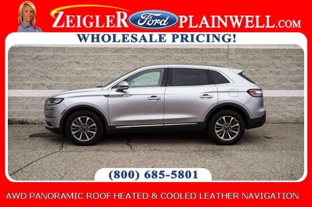2021 Lincoln Nautilus Reserve AWD PANO ROOF HEATED &amp; COOLED LEATHER NAVIGATION