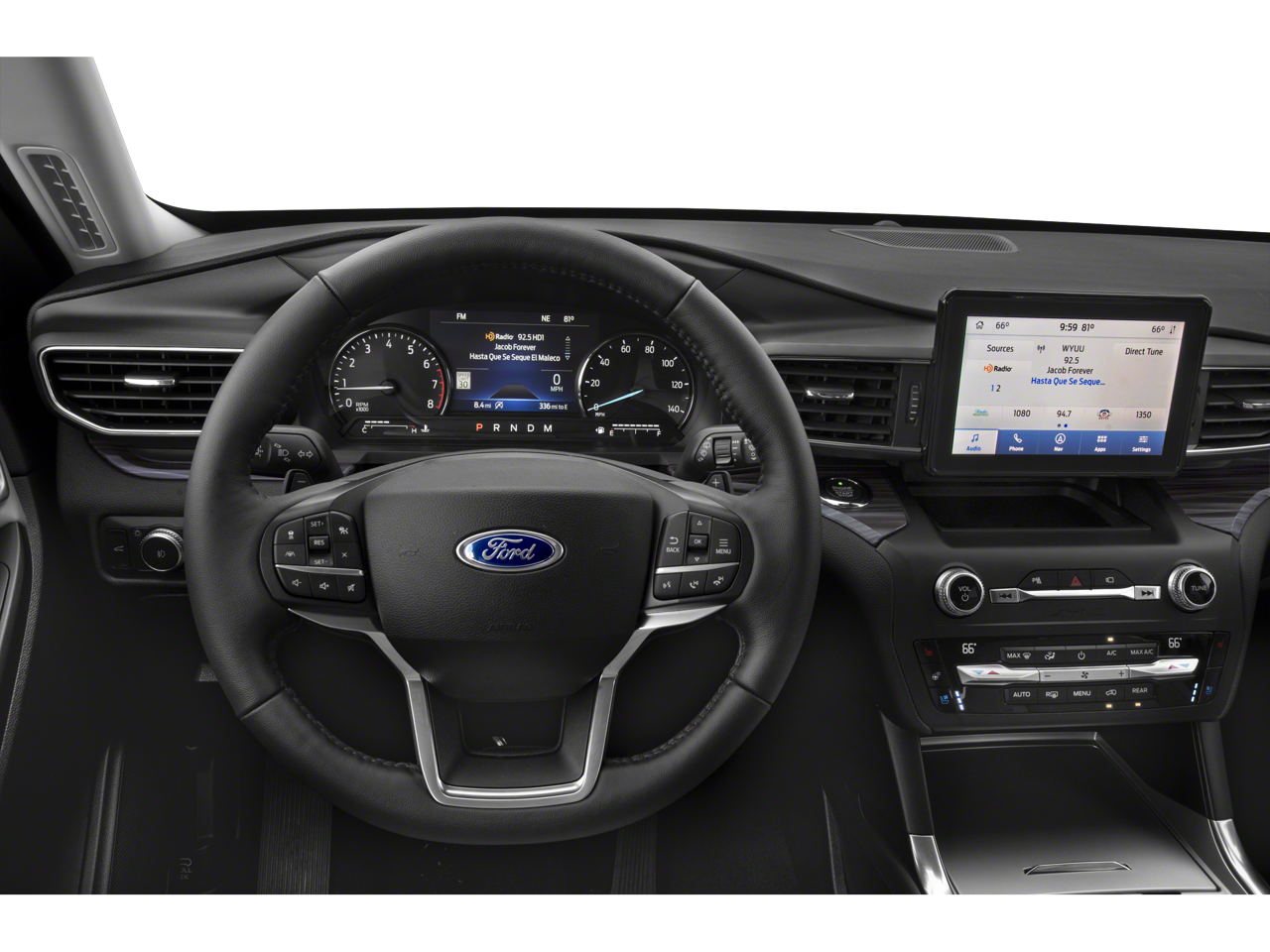 2020 Ford Explorer Base 4X4 3RD ROW SYNC3 TRAILER SWAY CONTROL