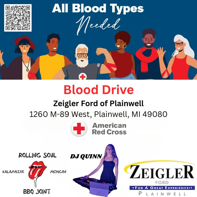 Zeigler Ford Plainwell August Blood Drive