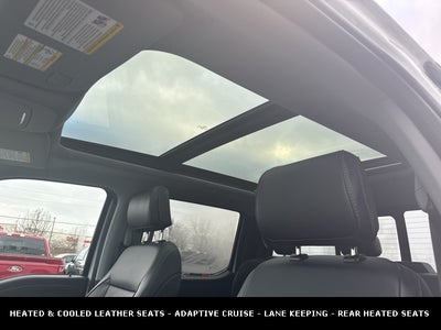 2022 Ford F-150 Lariat TWIN PANEL MOONROOF