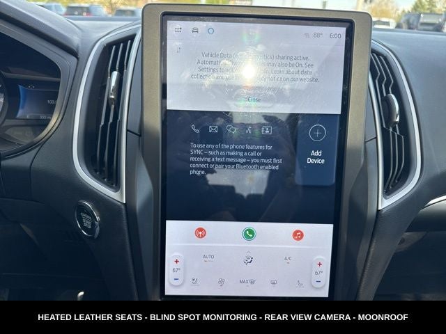 2023 Ford Edge ST Line MOONROOF
