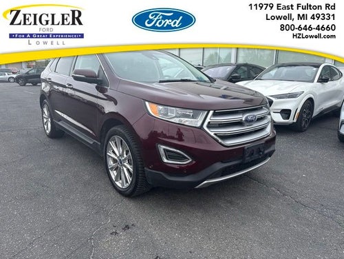 2017 Ford Edge Titanium AWD LOCAL TRADE