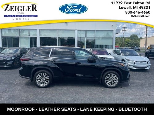 2026 Toyota Highlander Hybrid Platinum HARD TO FIND
