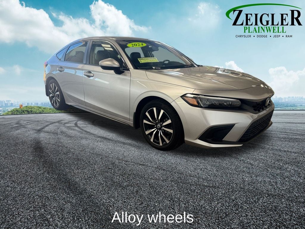 2024 Honda Civic EX-L Power moonroof
