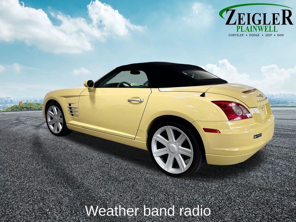 2005 Chrysler Crossfire Limited Leather Trimmed Bucket Seats
