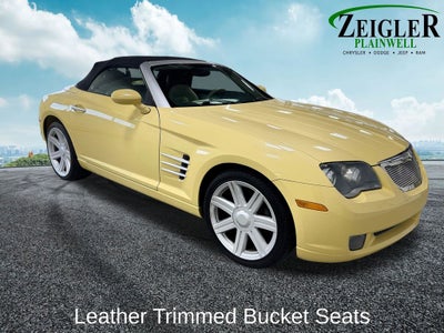2005 Chrysler Crossfire Limited Leather Trimmed Bucket Seats