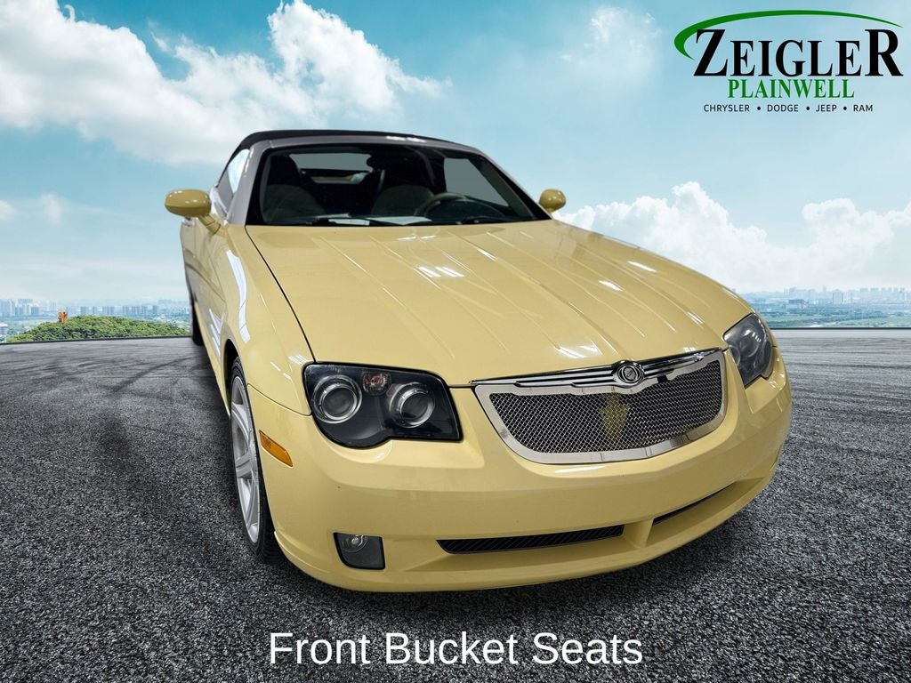 2005 Chrysler Crossfire Limited Leather Trimmed Bucket Seats