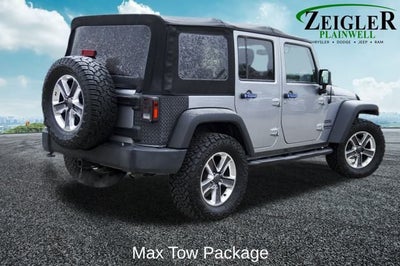 2017 Jeep Wrangler Unlimited Sport Uconnect Voice Command w/Bluetooth & Max Tow Packa