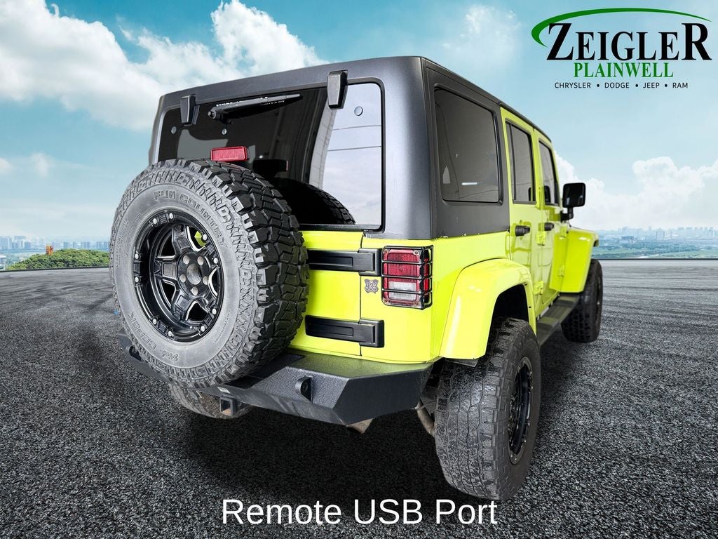 2017 Jeep Wrangler Unlimited Sahara Connectivity Group