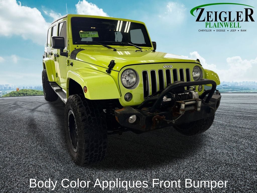 2017 Jeep Wrangler Unlimited Sahara Connectivity Group