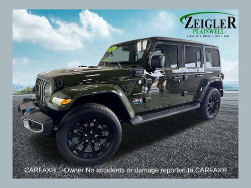 2023 Jeep Wrangler Sahara 4xe Navigation System