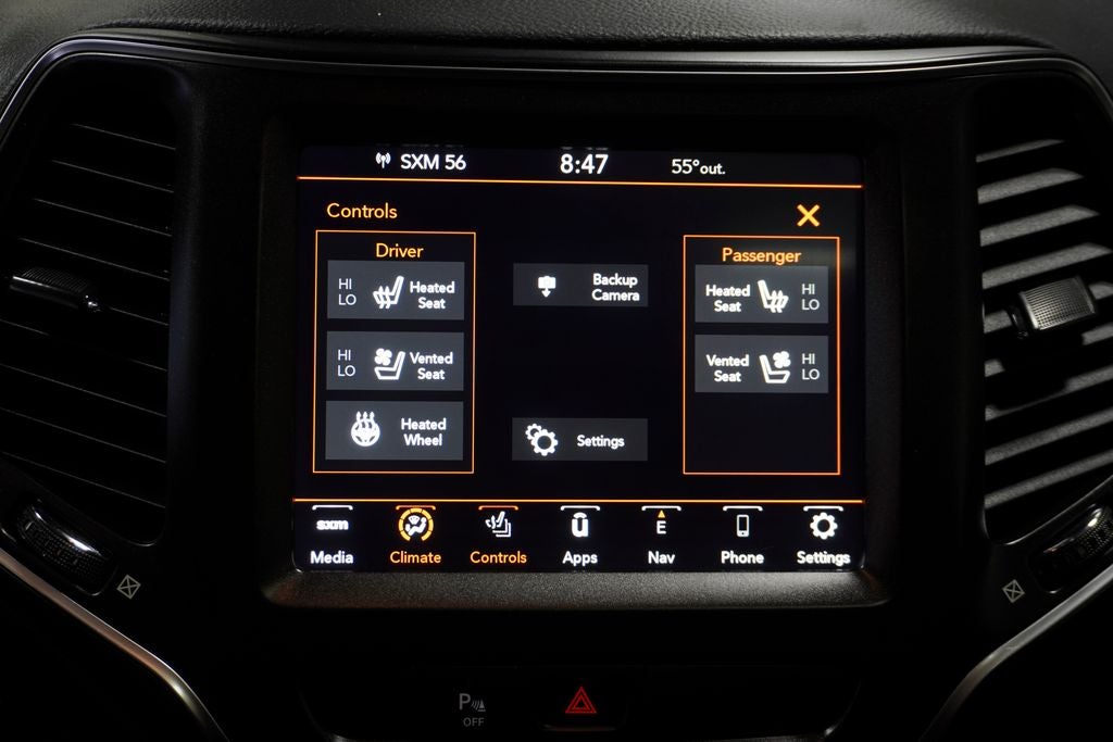2020 Jeep Cherokee Trailhawk Navigation System & Full Sunroof