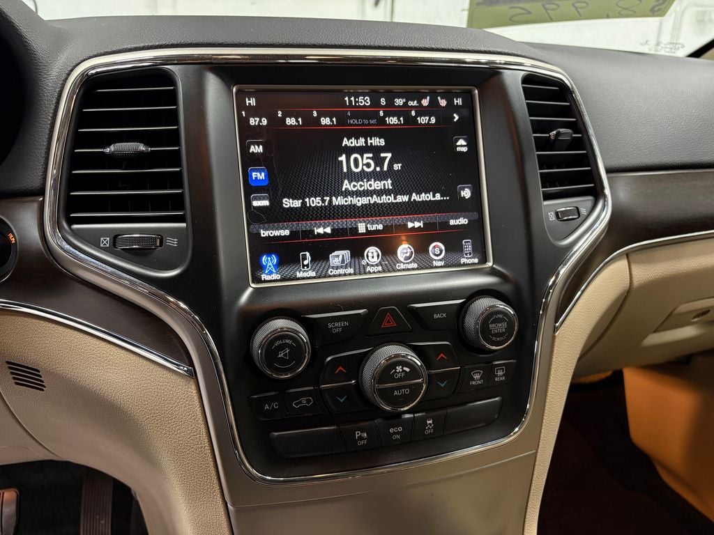 2015 Jeep Grand Cherokee Limited Exterior Parking Camera Rear