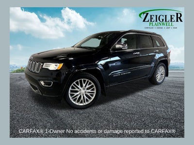 2018 Jeep Grand Cherokee Overland Advanced Active Safety Group