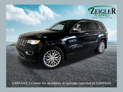 2018 Jeep Grand Cherokee Overland Advanced Active Safety Group