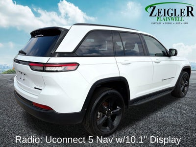 2024 Jeep Grand Cherokee Limited Navigation System