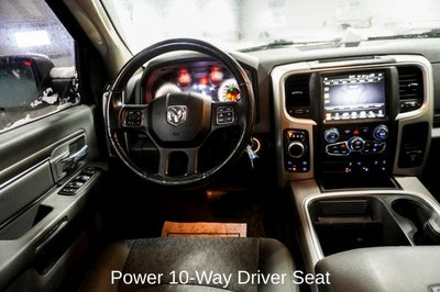 2017 RAM 1500 Big Horn Navigation & ParkView Rear Back-Up Camera