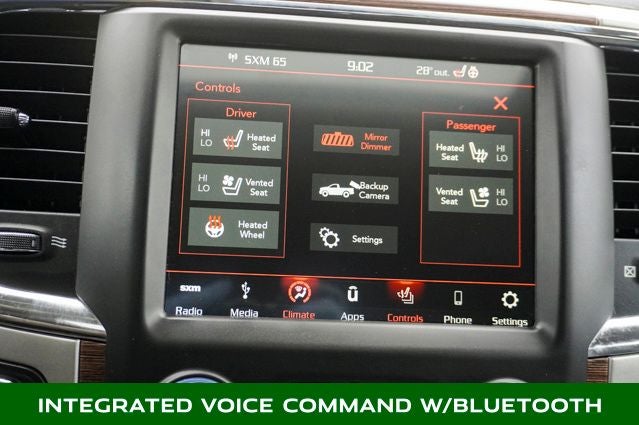 2018 RAM 1500 Laramie Navigation System & Power Sunroof