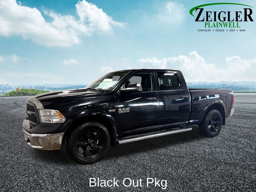 2017 RAM 1500 SLT Outdoorsman Black Out Pkg