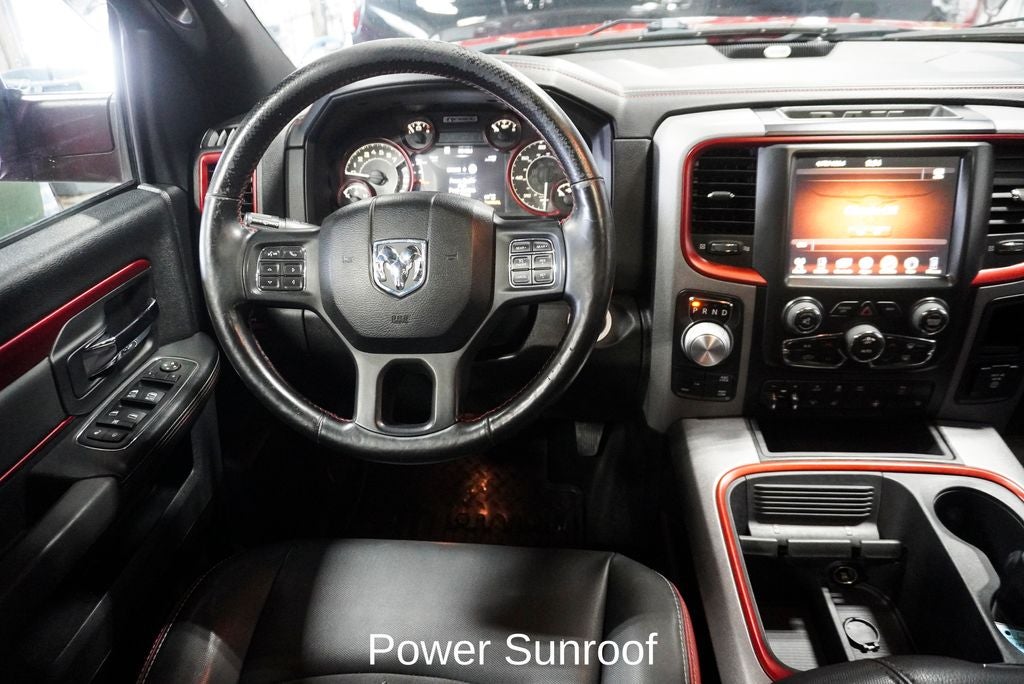 2017 RAM 1500 Rebel Power Sunroof & Navigation System