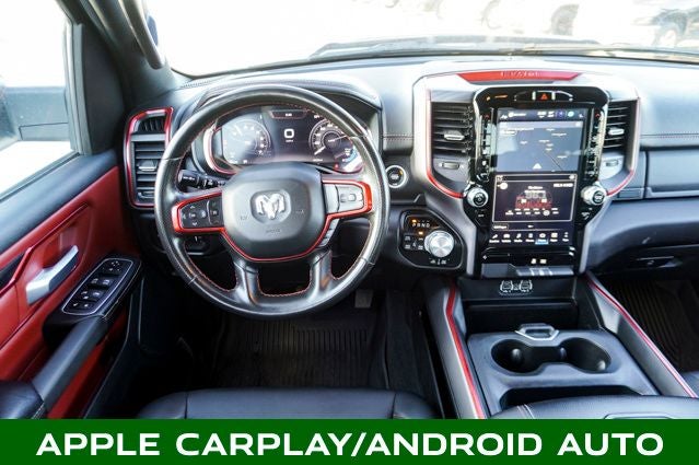 2023 RAM 1500 Rebel 12" Touchscreen Display Apple CarPlay/Android Auto