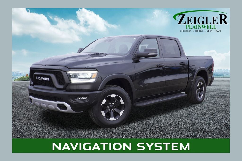 2023 RAM 1500 Rebel 12" Touchscreen Display & Apple CarPlay/Android Au