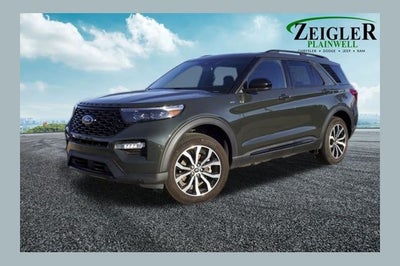 2022 Ford Explorer ST-Line Twin Panel Moonroof & SYNC 3/Apple CarPlay/Android