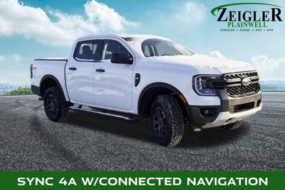 2025 Ford Ranger XLT 12" Display in Center Stack & 360-Degree Camera