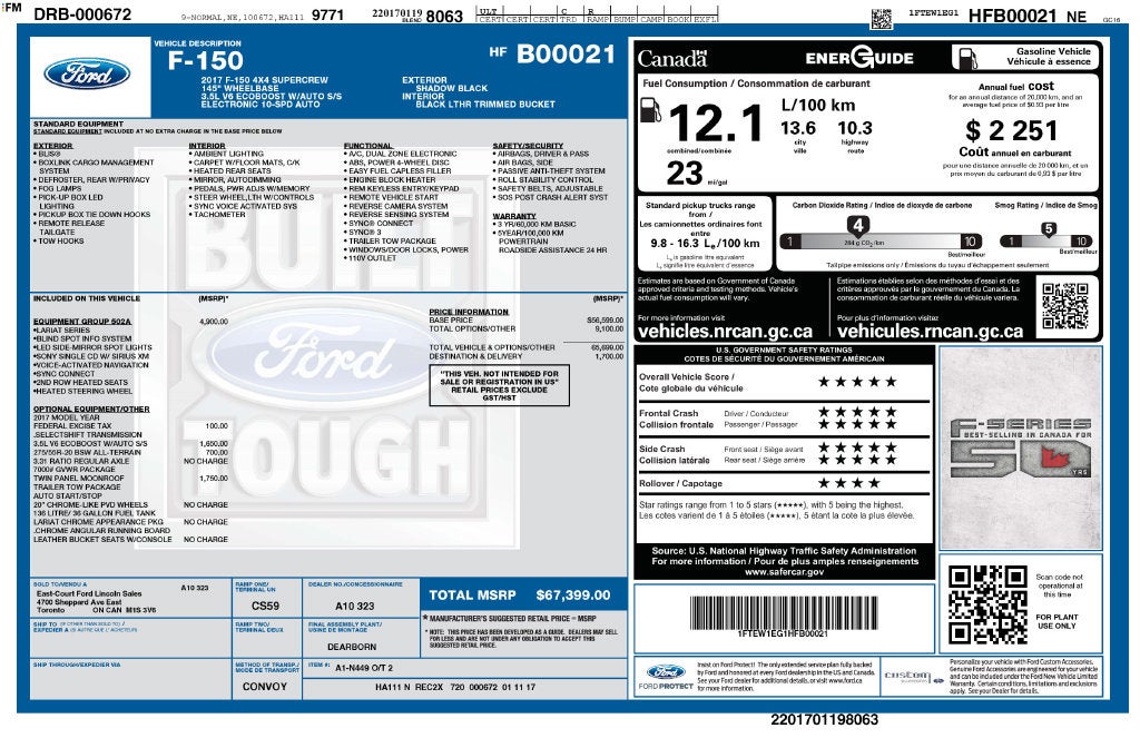 2017 Ford F-150 Base