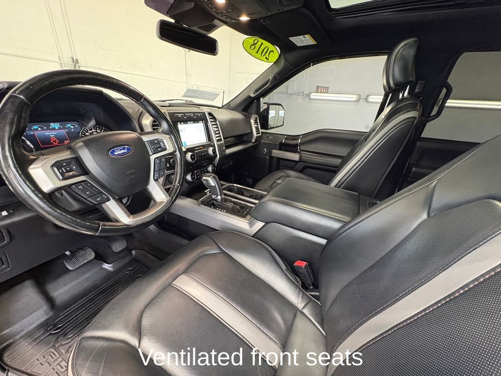2018 Ford F-150 Platinum Technology Package