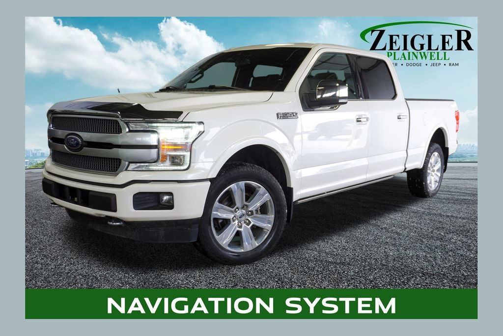 2019 Ford F-150 Platinum Navigation System & Twin Panel Moonroof