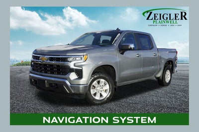 2025 Chevrolet Silverado 1500 LT 12.3" Multicolor Reconfigurable Digital Display &