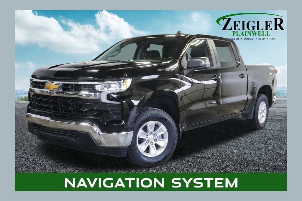 2025 Chevrolet Silverado 1500 LT Navigation System & 12.3" Multicolor Reconfigurabl