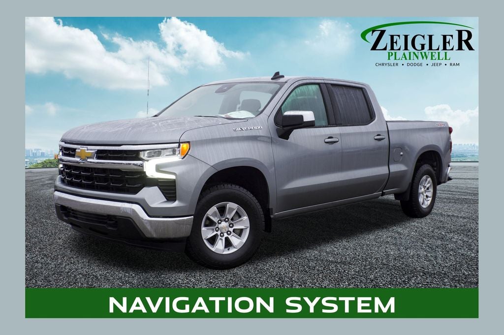 2025 Chevrolet Silverado 1500 LT 12.3" Multicolor Reconfigurable Digital Display &