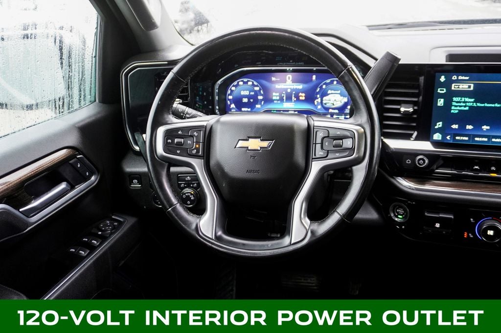 2025 Chevrolet Silverado 1500 LT 12.3" Multicolor Reconfigurable Digital Display &