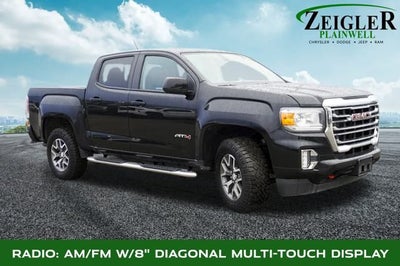2022 GMC Canyon AT4 w/Leather Exterior Parking Camera Rear & Apple CarPlay/Andro