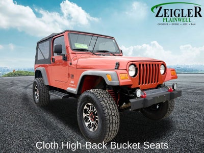 2005 Jeep Wrangler Unlimited Unlimited Cloth High-Back Bucket Seats
