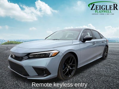 2023 Honda Civic Sport Radio: 180-Watt Audio System w/8 Speakers