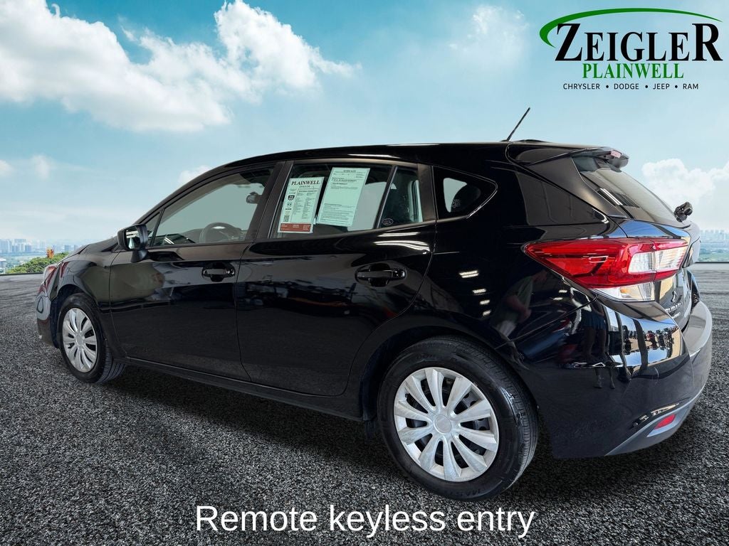 2019 Subaru Impreza 2.0i Remote keyless entry