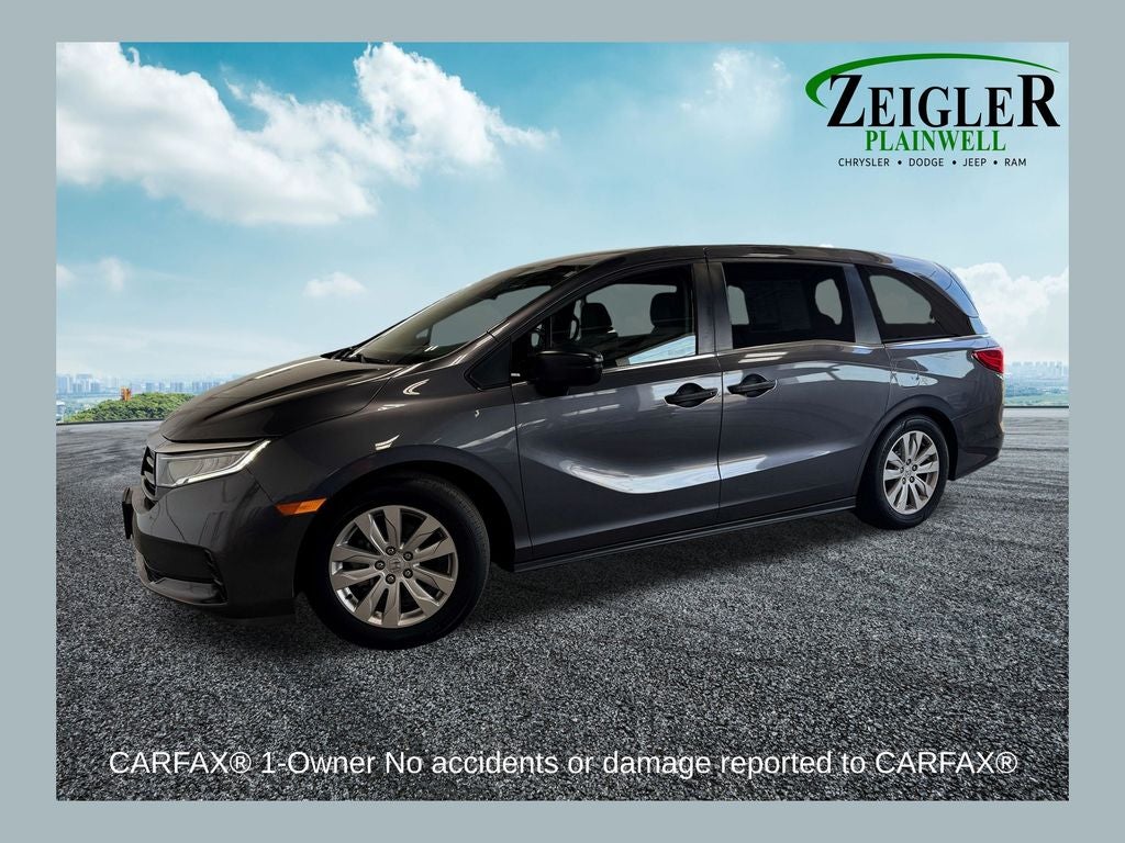 2021 Honda Odyssey LX 3rd row seat