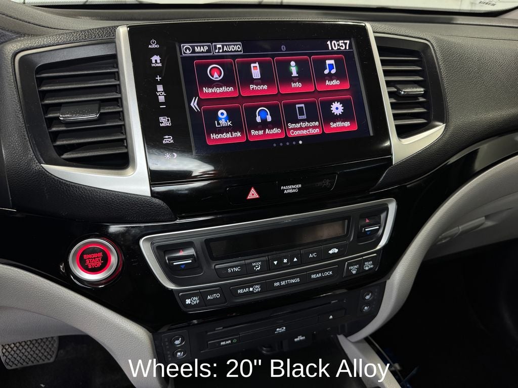 2017 Honda Pilot Elite Power moonroof