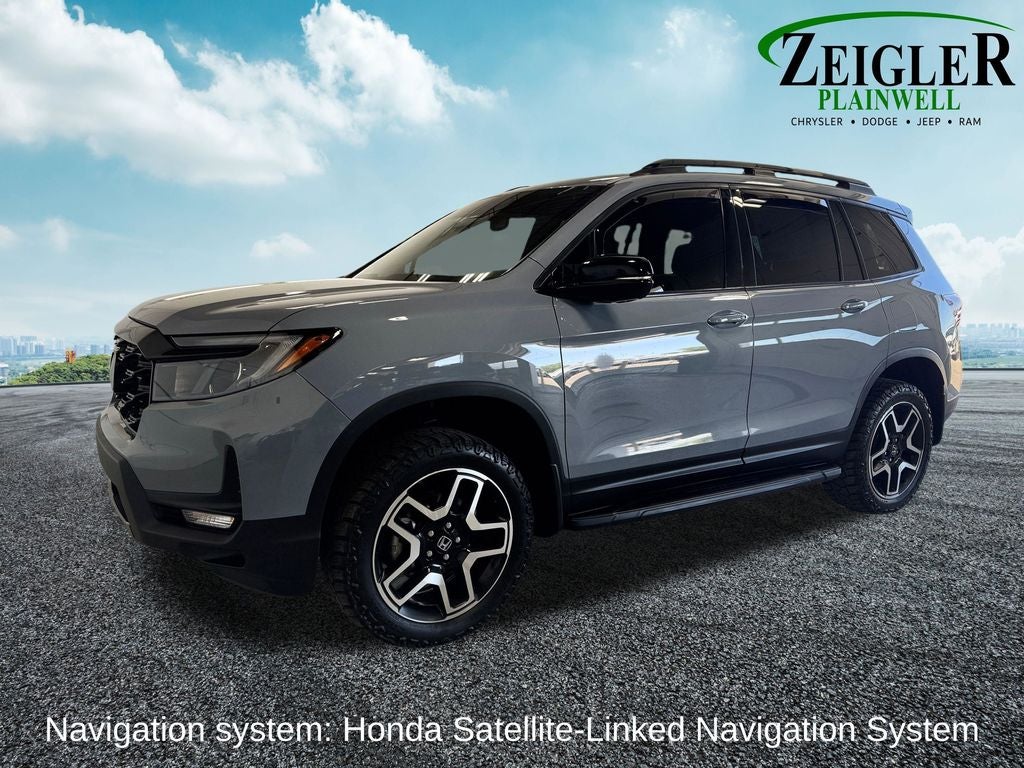 2022 Honda Passport Elite Navigation system: Honda Satellite-Linked Navigati