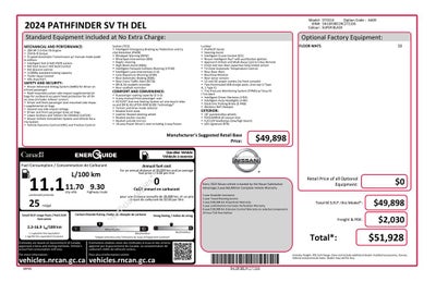 2024 Nissan Pathfinder SV