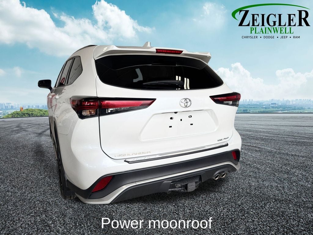 2024 Toyota Highlander Platinum Power moonroof