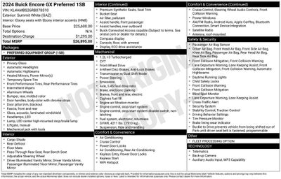2024 Buick Encore GX Preferred Alloy wheels