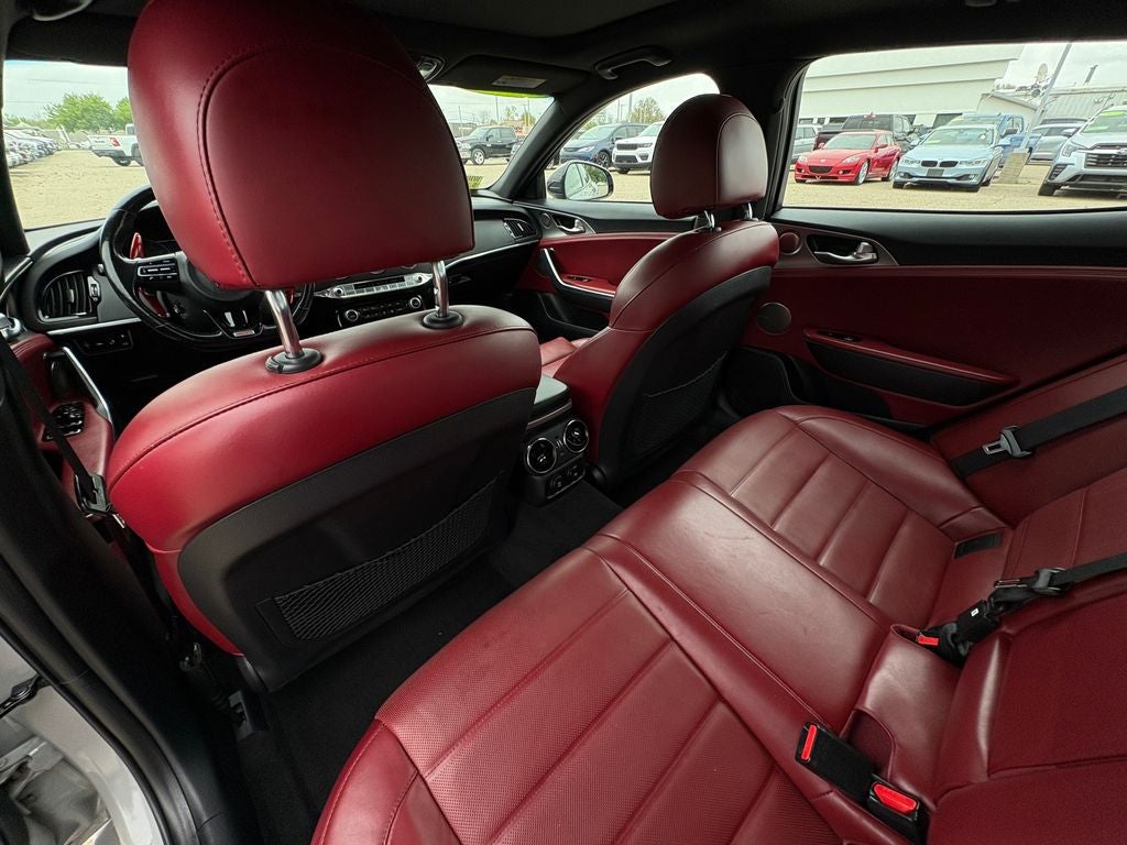 2019 Kia Stinger GT2 Red Interior Color Package