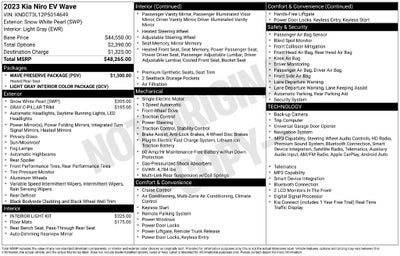 2023 Kia Niro EV Wave
