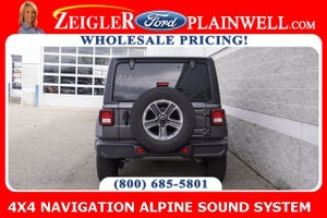 2022 Jeep Wrangler Unlimited Sahara 4X4 NAVIGATION ALPINE SOUND SYSTEM