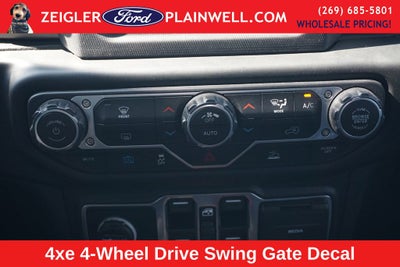 2023 Jeep Wrangler Base 4xe Willys Hybrid Navigation Rear Camera 4x4