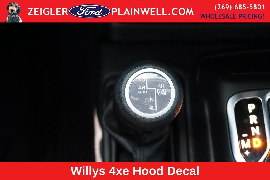 2023 Jeep Wrangler Base 4xe Willys Hybrid Navigation Rear Camera 4x4